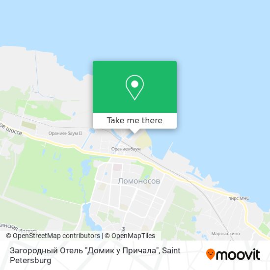 Загородный Отель "Домик у Причала" map
