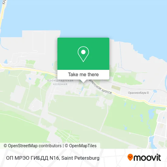 ОП МРЭО ГИБДД N16 map