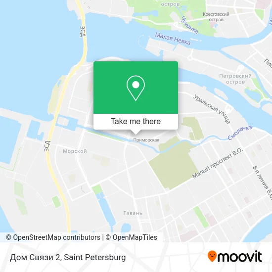 Дом Связи 2 map