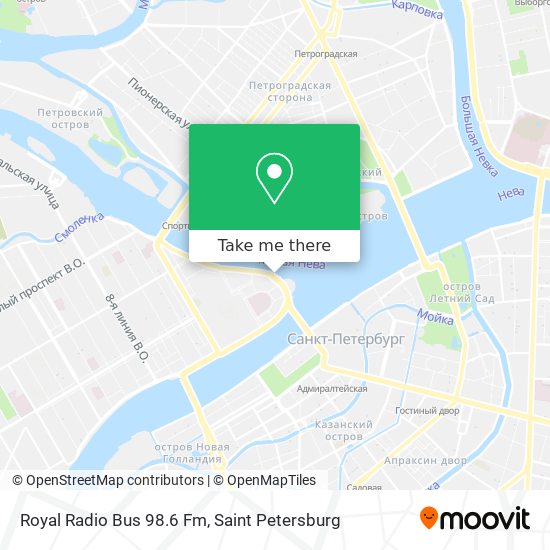 Royal Radio Bus 98.6 Fm map