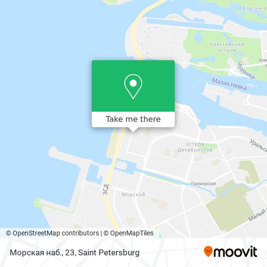 Морская наб., 23 map
