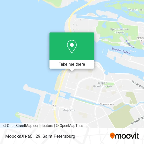 Морская наб., 29 map