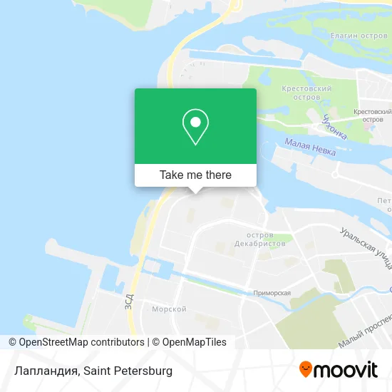 Лапландия map