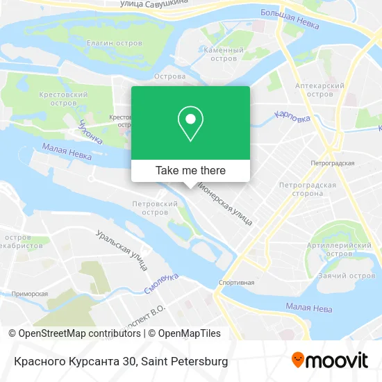 Красного Курсанта 30 map
