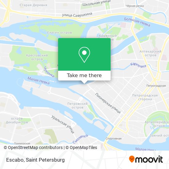 Escabo map