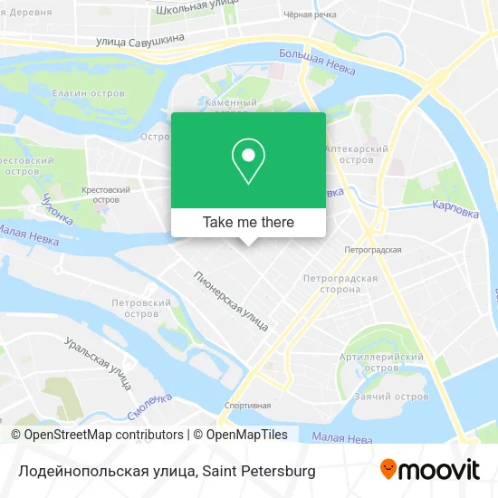 Лодейнопольская улица map