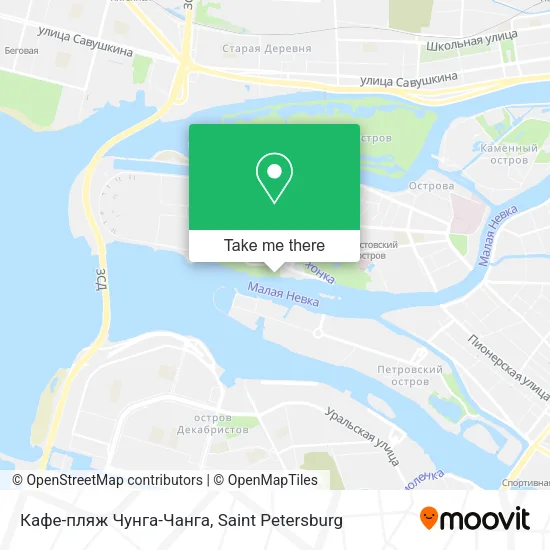 Кафе-пляж Чунга-Чанга map