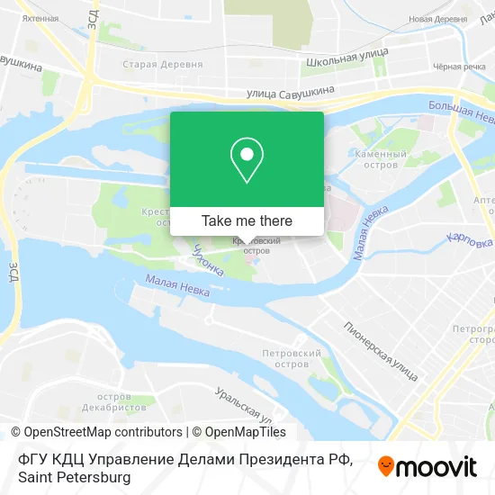 ФГУ КДЦ Управление Делами Президента РФ map