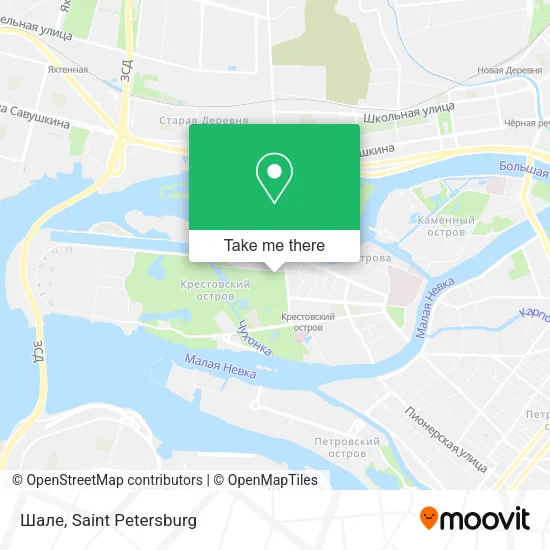 Шале map