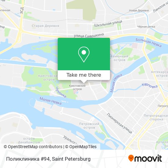 Поликлиника #94 map