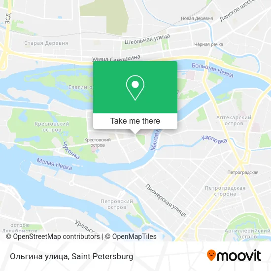 Ольгина улица map