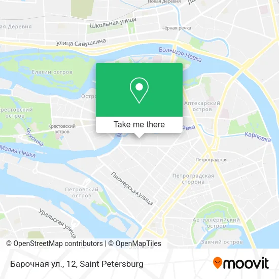 Барочная ул., 12 map