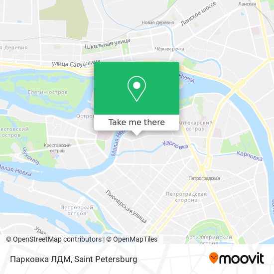 Парковка ЛДМ map