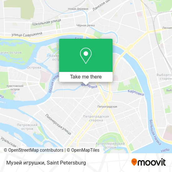Музей игрушки map
