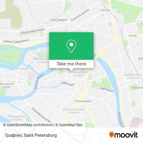 Графтио map