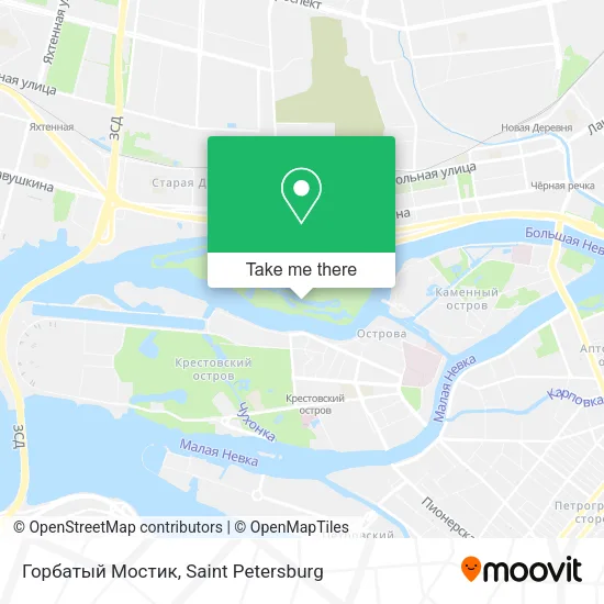 Горбатый Мостик map