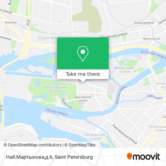 Наб.Мартынова,д.6 map