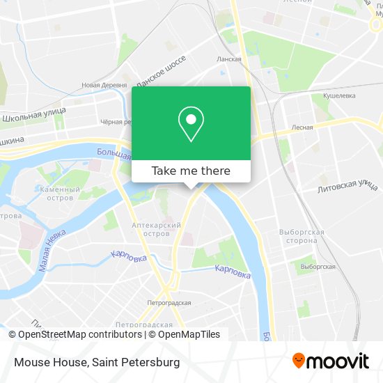 Mouse House map