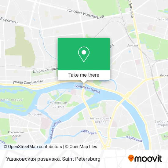 Ушаковская развязка map