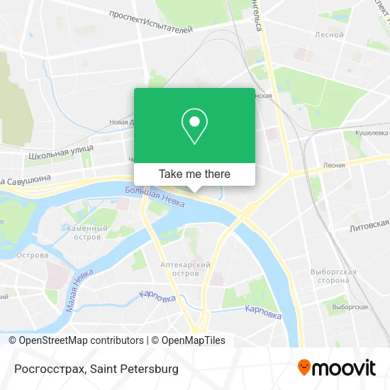 Росгосстрах map