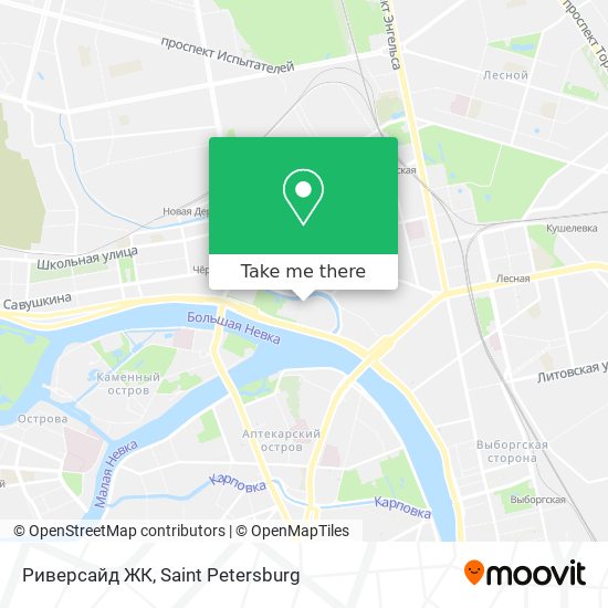 Риверсайд ЖК map