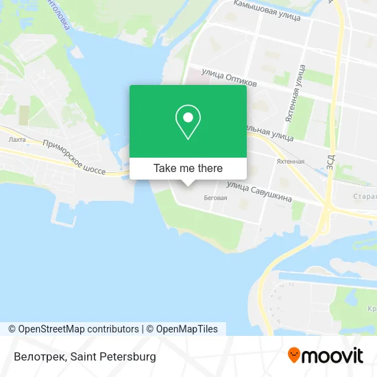 Велотрек map