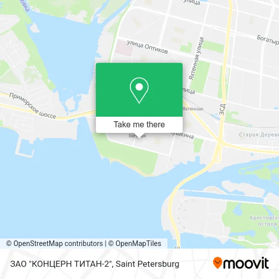 ЗАО "КОНЦЕРН ТИТАН-2" map