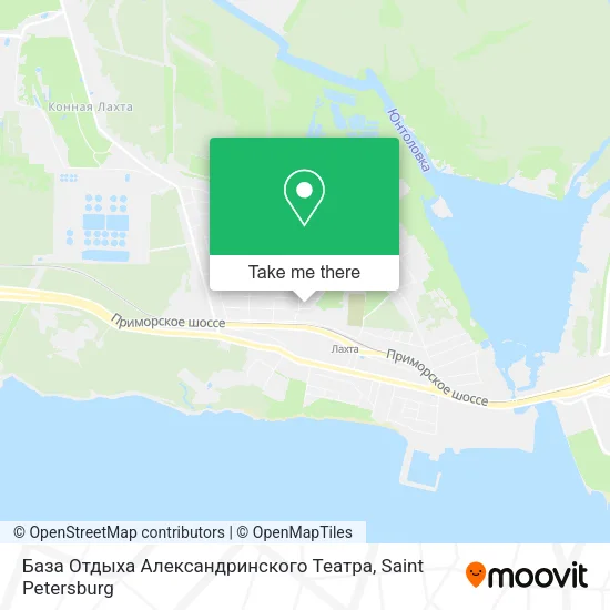 База Отдыха Александринского Театра map