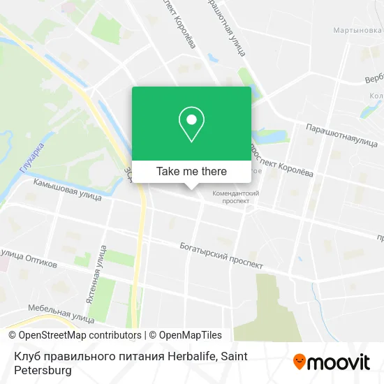 Клуб правильного питания Herbalife map