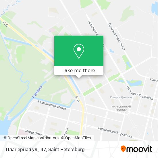 Планерная ул., 47 map