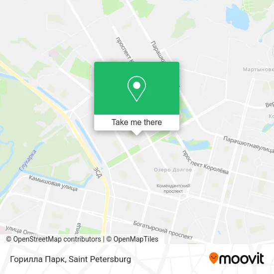 Горилла Парк map
