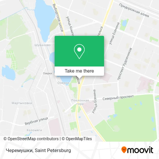 Черемушки map