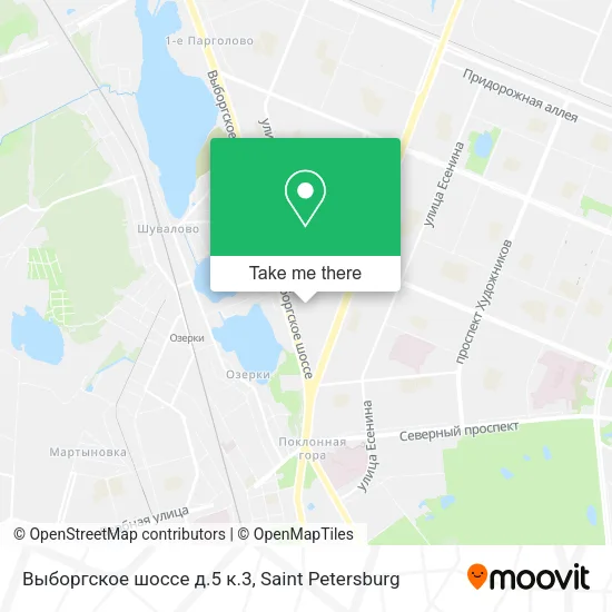 Выборгское шоссе д.5 к.3 map