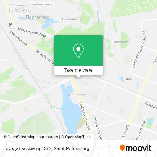 суздальский пр. 3/3 map