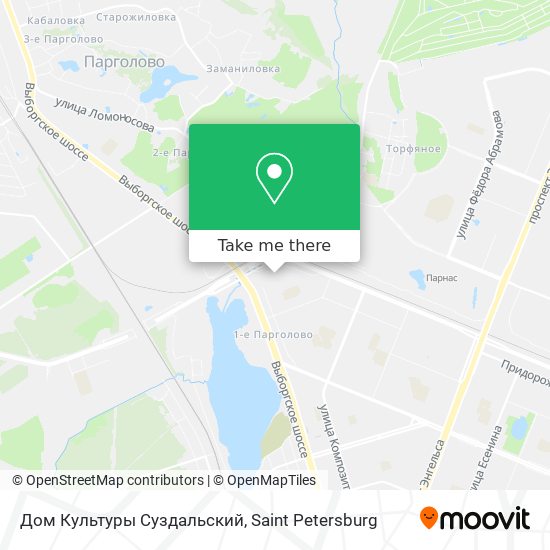 Дом Культуры Суздальский map