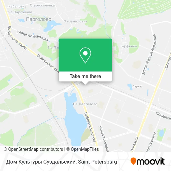 Дом Культуры Суздальский map