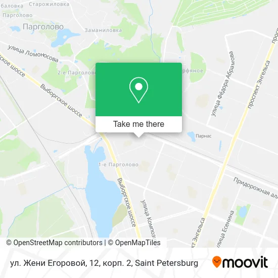 ул. Жени Егоровой, 12, корп. 2 map