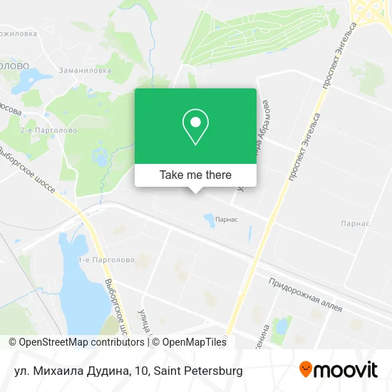 ул. Михаила Дудина, 10 map