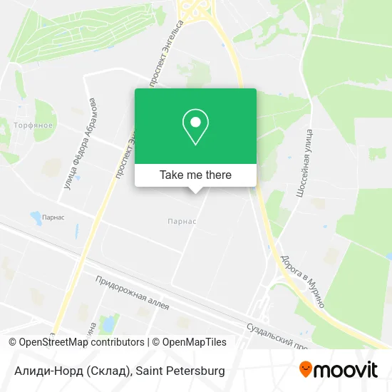 Алиди-Норд (Склад) map