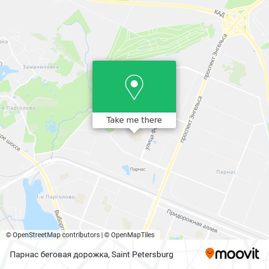 Парнас беговая дорожка map
