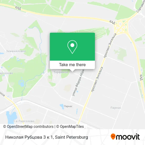 Николая Рубцова 3 к 1 map