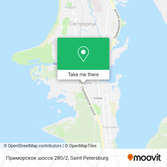 Приморское шоссе 280/2 map