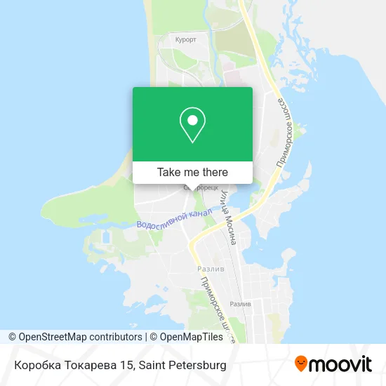 Коробка Токарева 15 map