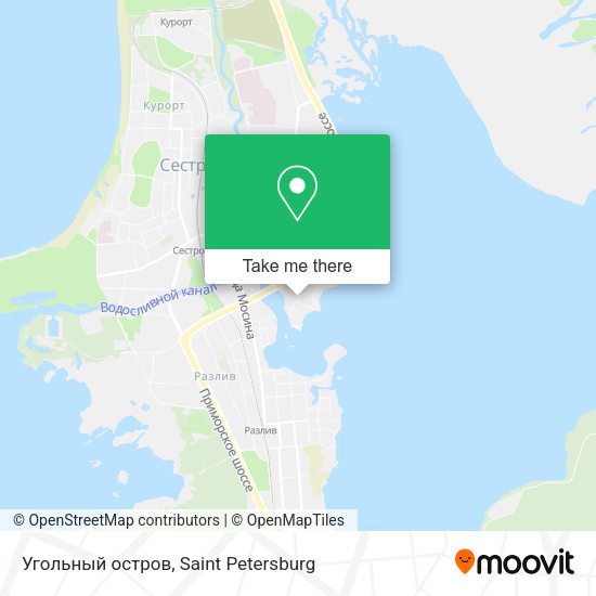 Угольный остров map