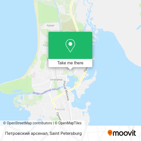 Петровский арсенал map
