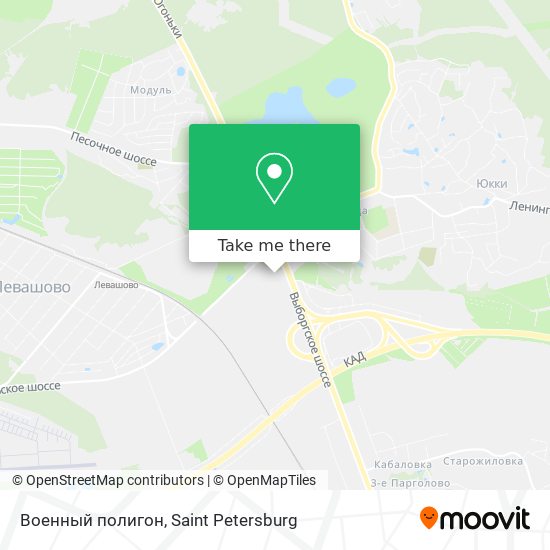 Военный полигон map