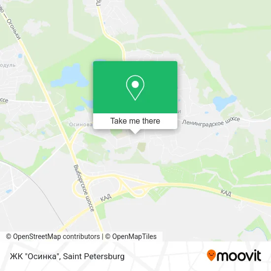 ЖК "Осинка" map