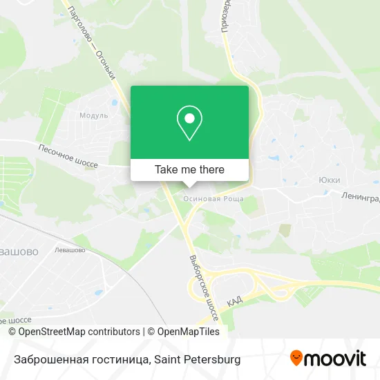 Заброшенная гостиница map