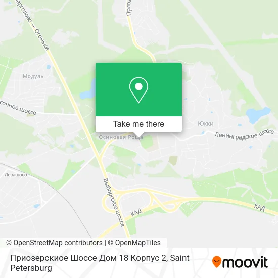 Приозерскиое Шоссе Дом 18 Корпус 2 map