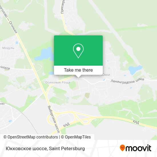 Юкковское шоссе map